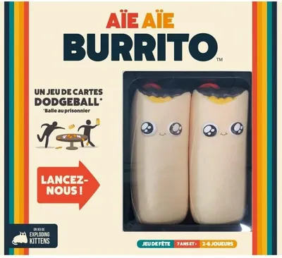 Produktbild von Asmodee Brettspiel Aïe Aïe Burrito (FR)