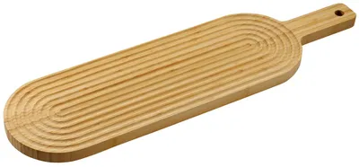 Produktbild von KESPER 58147 Schneidebrett Bambus 60 x 16 x 2 cm, mit Griff