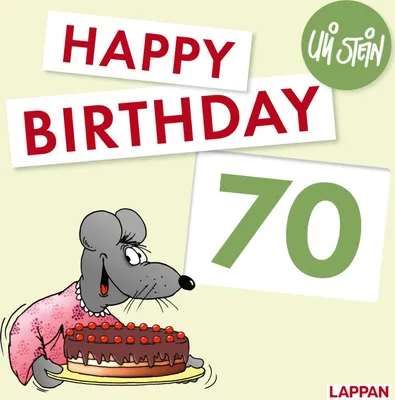 Produktbild von Happy Birthday zum 70. Geburtstag