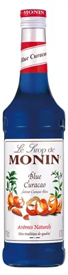 Zdjęcie produktu dla Monin 361008, Syrop deserowy, Blue curacao, 700 ml, Butelka, Cukier, 36 mies.