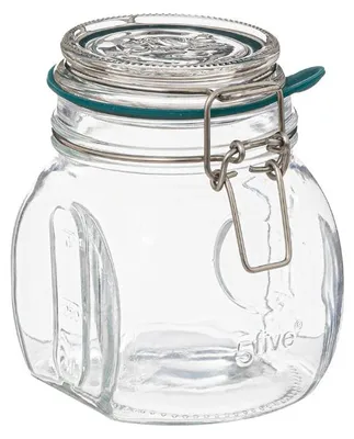 Produktbild von Einmachglas 500 ml Five® - Transparent - Mit Deckel | Luftdicht