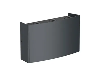 Produktbild von DOTLUX Wandleuchte SIXFOLD 6W 3000K schwarz