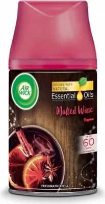 An Air Wick Freshmatic refill with a mulled wine scent.