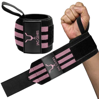 Produktbild von Handbandage Handgelenkstütze, verstellbarer Handgelenkbandagegurt mit Daumenstütze (1 pair), Sport Gewichtheben Bodybuilding Klimmzüge Krafttraining