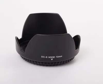 Produktbild von vhbw Gegenlichtblende für 72mm Objektiv, tulpenförmig, 10,4 cm, schwarz