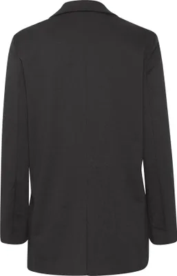Image de ICHI IHKATE SUS OVERSIZE BL Femme Blazer Veste longue Blazer long avec boutons Stretch et col à revers