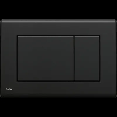 Image de Alcadrain WC - Plaque d'actionnement M278 Noir mat