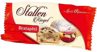 Produktbild von Emil Reimann Stollenriegel 'To Go' Bratapfel 80g