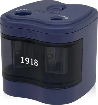 Obrázok produktu pre Milan BWM10278B, Elektrický orezávač ceruziek, Námorná, Uhlíková oceľ, AA, 235 mm, 70 mm