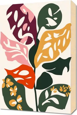 Produktbild von Bild 40x60cm Pflanzenbild 2 Minimalistisch, Innenräume Skandinavischer Stil, Boho