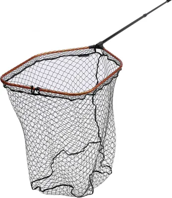 Image de Savage Gear Competition Pro Tele Folding Net Épuisette en caoutchouc, Taille:L