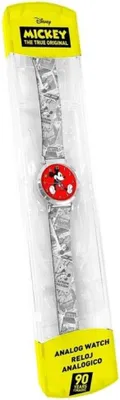 Produktbild von Disney Mickey Mouse Armbanduhr Uhr mit fröhlichem Mickey Mouse Motiv