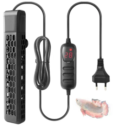 Immagine prodotto di Riscaldatore per acquario PTC - 400 W - Con controller - Per 100-400 litri