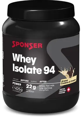 Produktbild von Sponser Whey Isolate 94 - 425 g Cookies