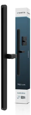 Immagine prodotto di 67206 KARIBIK, barra per doccia, nero opaco
