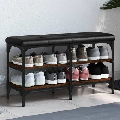 Image de Banc avec espace de rangement - Banc pour le couloir