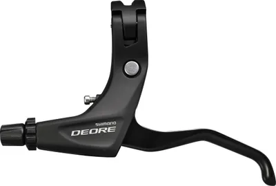 Image de SHIMANO EBLT610LL Levier de frein 'Deore' BL-T610, 2 doigts, gauche, V-Brake, noir (1 pièce)