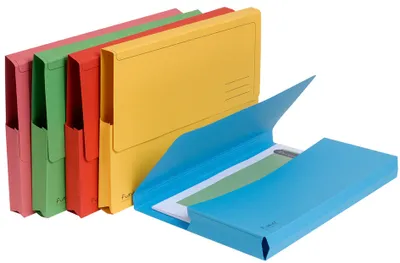 Immagine prodotto di Piatti a colori A4 in cartone riciclato, 10 pezzi, 24x32 cm