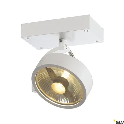 Produktbild von SLV 147301 KALU 1 QPAR Deckenleuchte mattweiss ES111 max. 75W