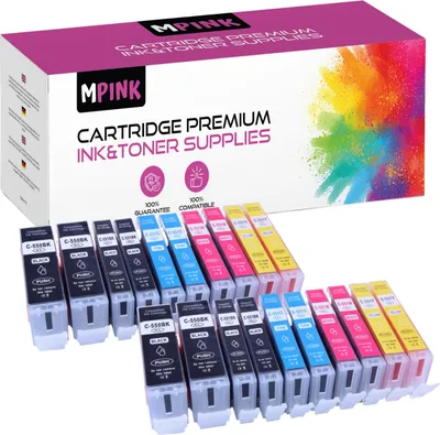 Produktbild von 20x Druckerpatronen für Canon PGI-550xl CLI-551xl CMYKx4 Pixma IP7200 8750 MG5550