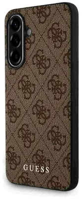 Image de Coque Guess 4G Metal Gold Logo Do Samsung Galaxy A56 Brązowy