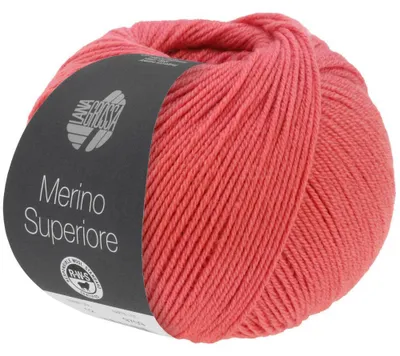 Produktbild von Lana Grossa - Merino Superiore 0037 lachsrot