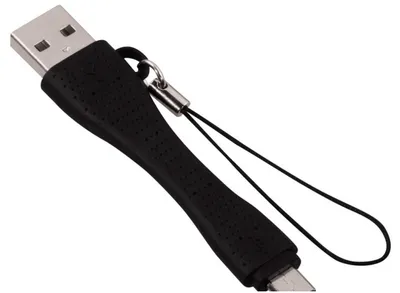 Obrázek produktu pro Hama 00128060, 0,06 m, USB A, Micro-USB A, USB 2.0, Černá