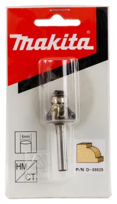 Produktbild von Makita Fräser Rundkanten 6 mm - D-09525