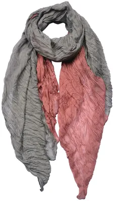 Produktbild von Juleeze JZSC0755: Damen-Schal mit rosa-grauem Muster, 90x180 cm