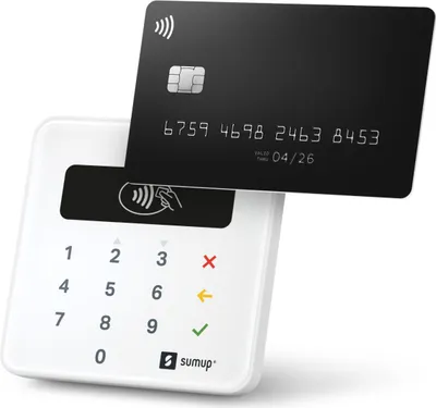 Produktbild von SumUp Air, Bluetooth, Nahfeldkommunikation (NFC), Weiß, 141 g