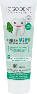 Produktbild von Logona Fresh Kids Bio Minz-Zahngel Bio 50ml