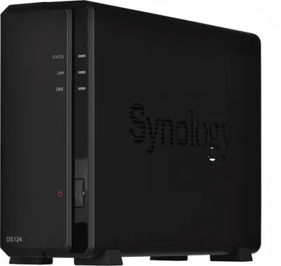 Produktbild von Synology Disk Station DS124 - NAS-Server - RAM 1GB - Gigabit Ethernet - iSCSI Support (DS124)