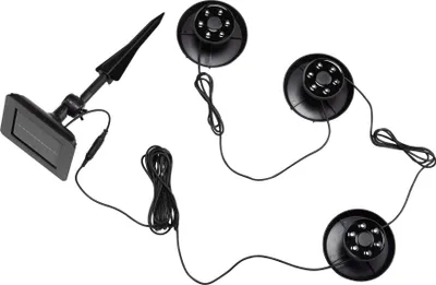 Obrázek produktu pro LED solární zahradní jezírko reflektor set podvodní osvětlení 70559