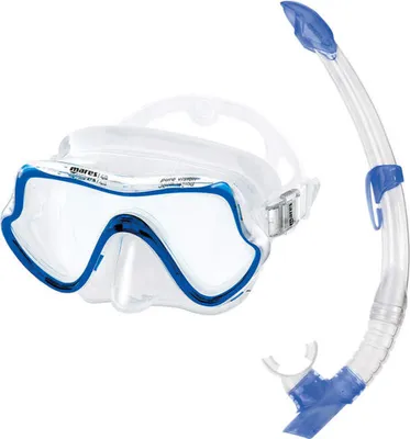 Image de Mares Aquazone Pure Vision Kit de plongée libre Bleu Bleu One Size