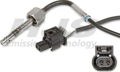 Produktbild von HJS 92 09 4107 Abgastemperatursensor passend für MERCEDES-BENZ A-Klasse (W169) M14x1.5 740mm