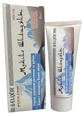 Obrázek produktu pro Krémový gel na jizvy a strie „Mumio Shilajit“ - 75 ml - Elixir