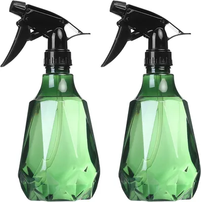 Produktbild von 2 Haarsprüher, 500-ml-Pflanzensprüher, leere Wassersprühflaschen, leere Sprühflasche, 500-ml-Sprühflasche für Pflanzen, Garten und Reinigung