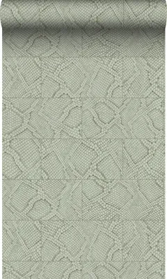 Obrázok produktu pre Origin Wallcoverings tapeta s motívom hadej kože svetlosivá 53 cm x 10,05 m