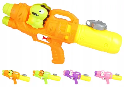 Produktbild von Wasserpistole 34 cm Kunststoff Wassergewehr für Kinder, buntes Sommerspielzeug 1 Stück