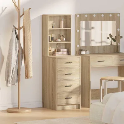 Obrázek produktu pro vidaXL Highboard Sonoma dub 40 x 41 x 135 cm materiál na bázi dřeva