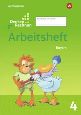 Produktbild von Denken und Rechnen 4. Arbeitsheft. Für Grundschulen in Bayern