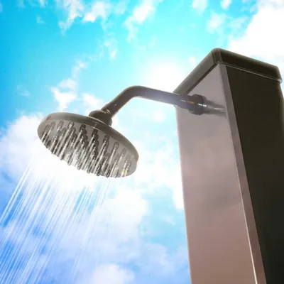 Immagine prodotto di Doccia esterna - Doccia da giardino - Doccia solare - Doccia da campeggio - Doccia solare - Capacità: 40 litri