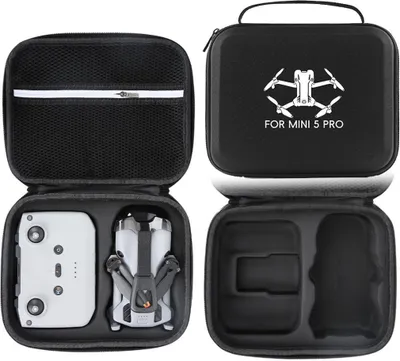 Produktbild von Für DJI Mini 5 Pro Nylon Aufbewahrungstasche Handbag Schwarz
