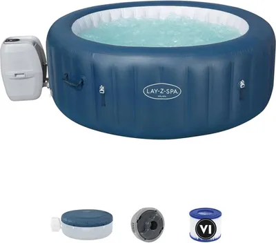 Image de Spa Gonflable Lay-Z Milan Bestway, 4/6 Places, Rond