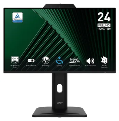 Obrázok produktu pre MSI Pro MP242PMG, 60,5 cm (23.8"), 1920 x 1080 px, Full HD, LCD, 4 ms, Čierna