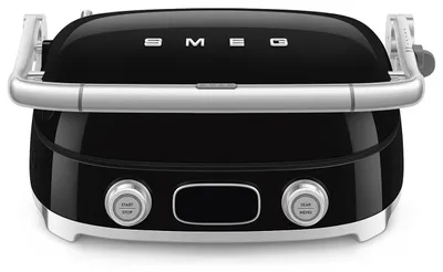 Zdjęcie produktu dla Smeg - Grill elektryczny wielofunkcyjny MGF01BLEU 50's Retro Style Czarny