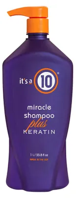 Immagine prodotto di It's a 10, Miracle Shampoo Plus Keratin, Hair Shampoo, Hydrate & Protect, 1000 ml