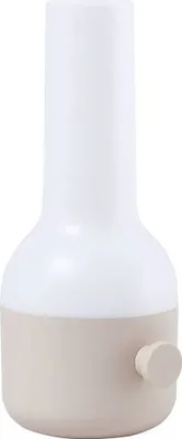 Produktbild von Lindby LED-Akku-Tischleuchte Isaline, beige, dimmbar, IP44