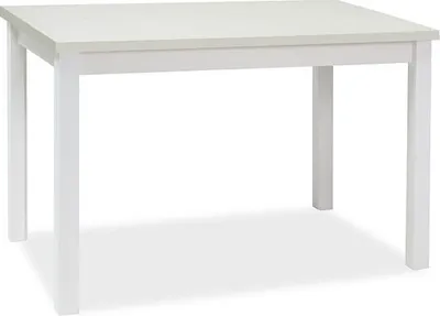 Produktbild von Esstisch Küchentisch Adam 100x60x75cm Farbe weiß