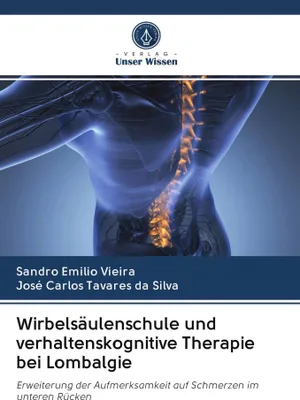 Produktbild von Wirbelsäulenschule und verhaltenskognitive Therapie bei Lombalgie